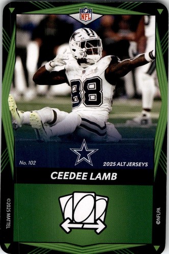 YOUTH CeeDee Lamb #88 Cowboys FUSE Navy Alt Sewn Stitched Jersey
