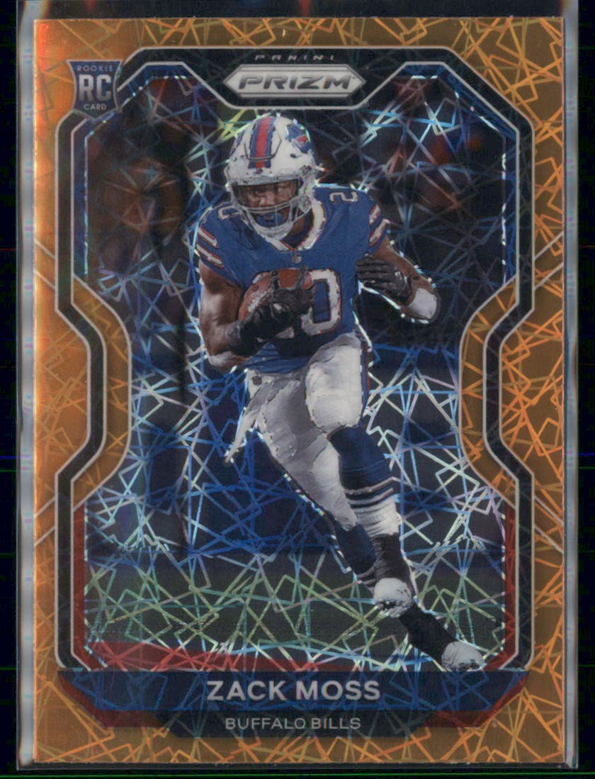 2020 Panini Prizm Lazer #311 Zack Moss RC