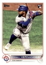 2022 Topps Series 2 - Yonny Hernandez #363 (RC)