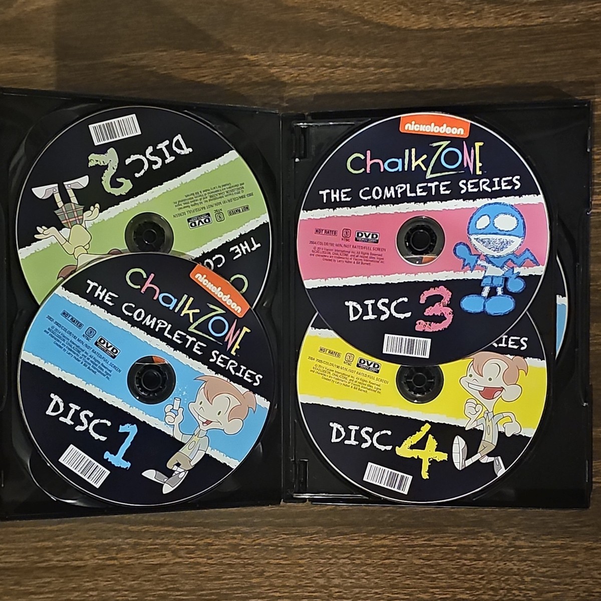 Nickelodeon ChalkZone Complete Series DVD Box Set Out Of Print