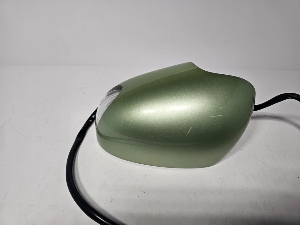 Espejo retrovisor lateral izquierdo del conductor verde Volkswagen VW Beetle 2003-2009 E1010665 Foto 2 de 4