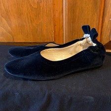 Everlane Black Velvet Women's Flats Size 5