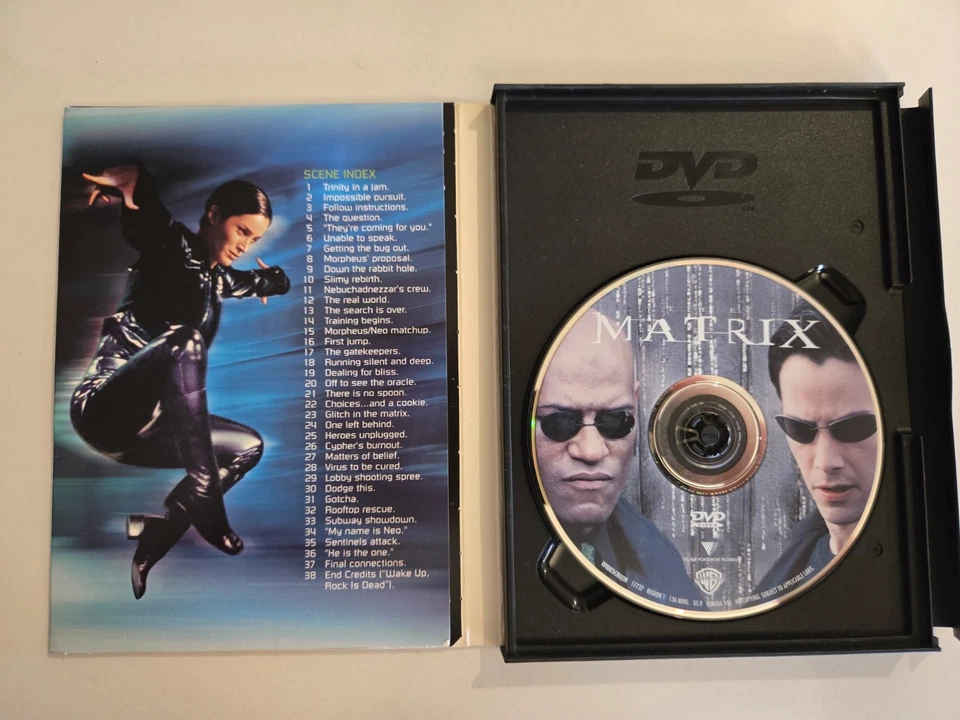 The Matrix (DVD, 1999) Tested - Image 2 of 3