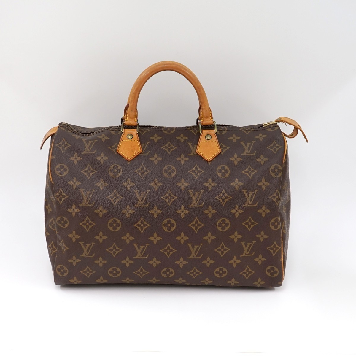 LOUIS VUITTON Speedy 35 Handbag Purse Monogram Canvas M41524