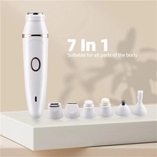 7 in 1 Face Razor for Women, Instant  Painless Beauty Tools Kit for All Skin