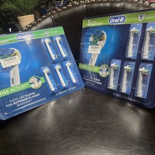 Oral-B Floss Action Replacement Toothbrush Heads Refills 10 Brush Heads