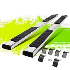 5" Flat Style Polished Step Bar Running Boards for Ram 1500 Extended Cab 09-22