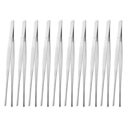 10 Pcs Verdickte Und Verlängerte Pinzetten Bonsai-Pinzette Bonsai-Gartengeräte - Bild 12 von 12