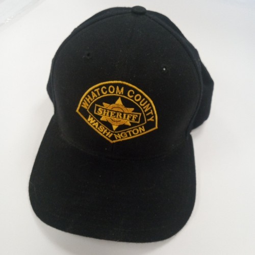 Vintage Whatcom County Washington Sheriff Cap StrapBack Mütze One-Size-Fits-All