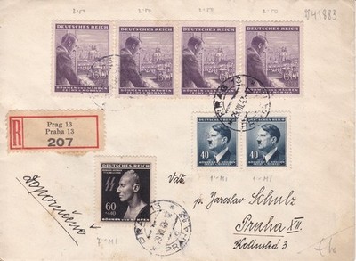 DEUTSCHLAND - GERMANY - DEUTSCHLAND - Protektorat Böhmen und Mähren - 1943