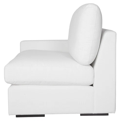 Uttermost Refuge Arctic White Left Arm Facing Sofa - Picture 4 of 6