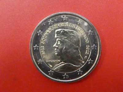 Monaco, 2 Euro, 500 Jahre Unabhängigkeit, 2012, original - Bild 1 von 2
