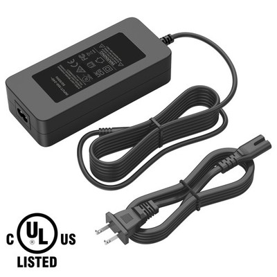 UL 3-Pin XLR 42V 2A AC DC Adapter For aostirmotor A20 / G20 500W