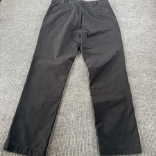 Polo Ralph Lauren Stretch Classic Fit Chino Pants Mens 34/32 Black Cotton Blend