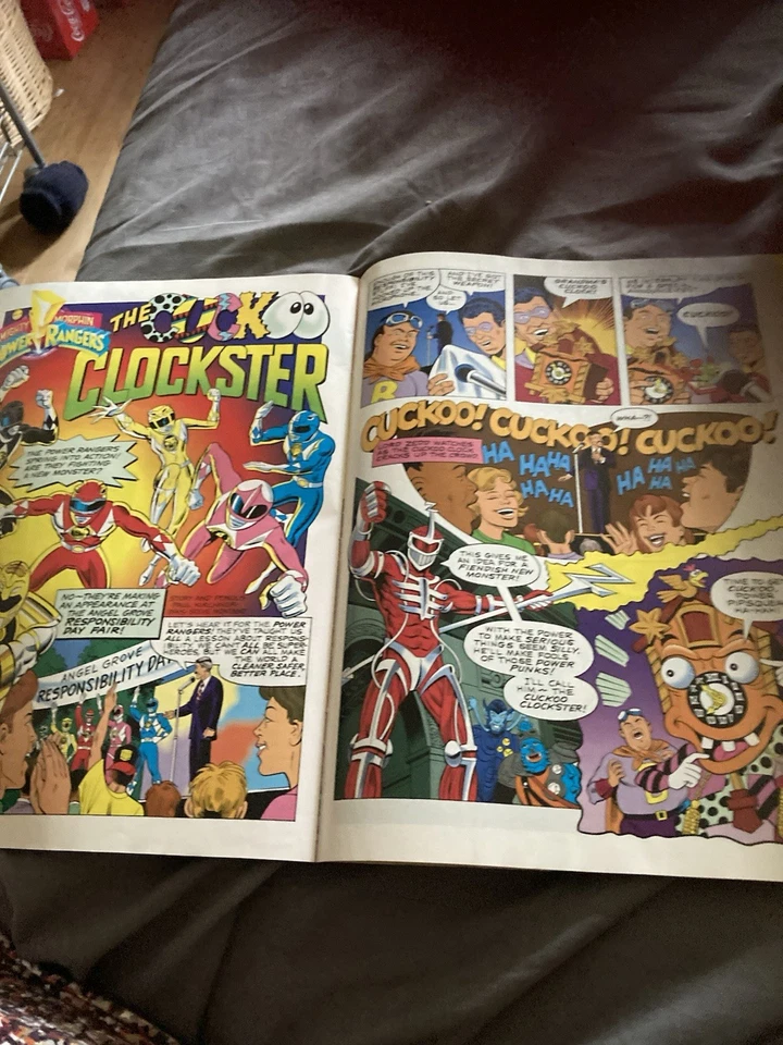 Mighty Morphin Power Rangers Fall 1995 Magazine VG CONDITION - Image 3 of 3