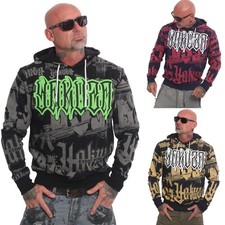 Yakuza Herren  Metal System Hoodie Kapuzen Pullover Sweater Sweatshirt HOB 20012