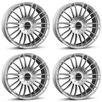 4 Cerchi Borbet CW3 8.5X19 ET45 5X120 Sil Per Vw Amarok T5 T6 T6.1 Multivan T6.1