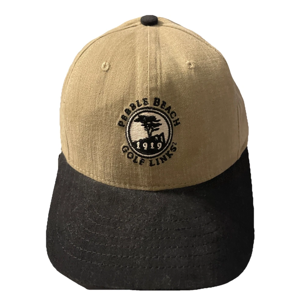 Gorra ajustable de colección Pebble Beach 1919 con eslabones de golf dos tonos colorway ¡Raro! Foto 2 de 4