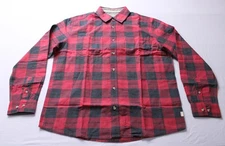 Branded Bills Men's Long Sleeve Workshop Flannel Shirt BL1 Red Medium NWT
