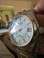Tissot PRX Powermatic 80 35mm Mother of Pearl Dial (MOP) Includes Box and Papers