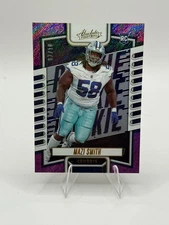 Mazi Smith 2024 Absolute #157 Purple Rain /10 Rookie  RC Dallas Cowboys