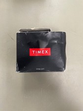 Women s Timex Easy Reader Watch with Leather Strap - Silver/Black T2H331JT