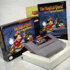 Magical Quest starring Mickey Mouse⭐️Complete CIB⭐️Super Nintendo SNES Authentic