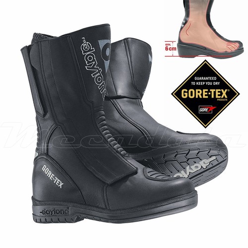 Botas Moto Hombre Con Tacón 6 CM Gore-Tex Daytona Estrella M GTX | eBay