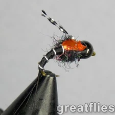 1 dozen (12) - Higa's S.O.S. Nymph - Bead Head