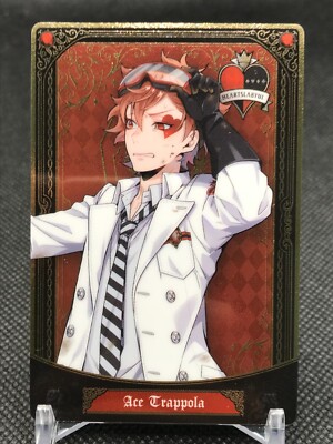Ace Trappola Twisted-Wonderland Disney Wafer Card BANDAI JAPAN TCG