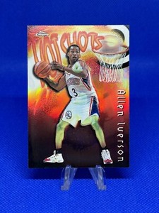 1997-98 Topps Chrome - Season's Best Hot Shots #26 Allen Iverson Refractor