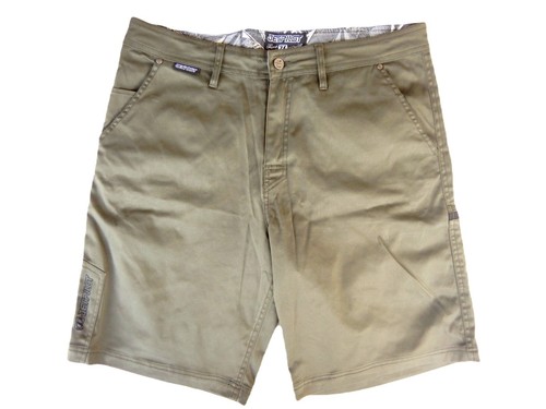 Jetpilot Men's Khaki Green Chino Surf Shorts - Size 36 - 第 1/10 張圖片