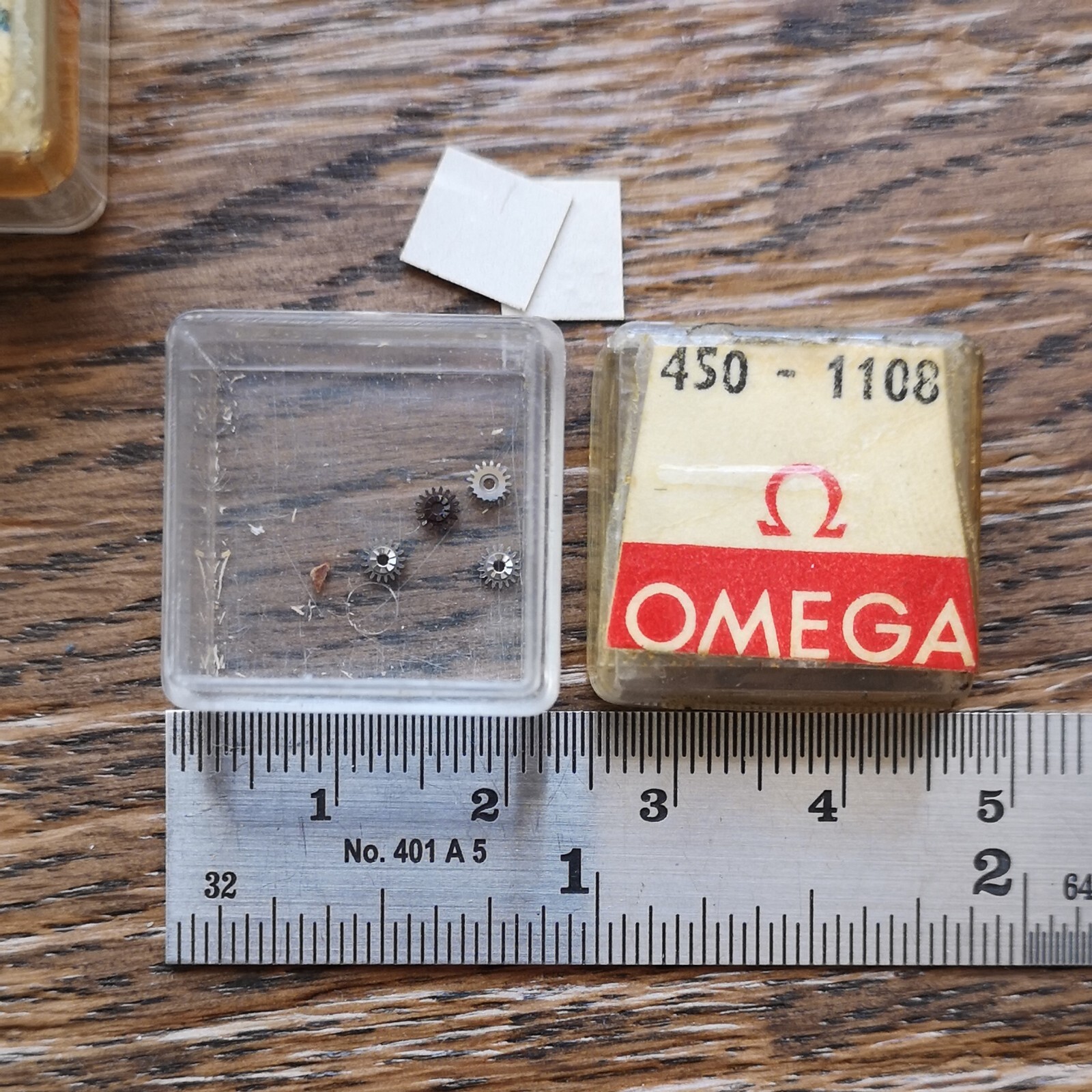 Lot of Mixed New Old Stock Omega Watch Parts inc Cal 240, 330, 450