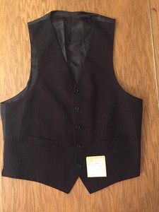 michael kors vest mens navy