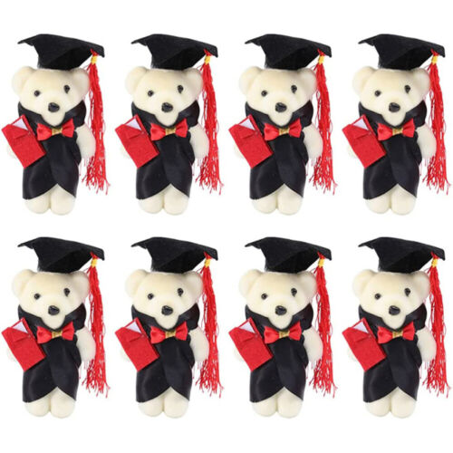 8pcs Graduation Bear Class of 2023 Plush Stuffed Animal for Ceremony Party - Picture 1 of 12