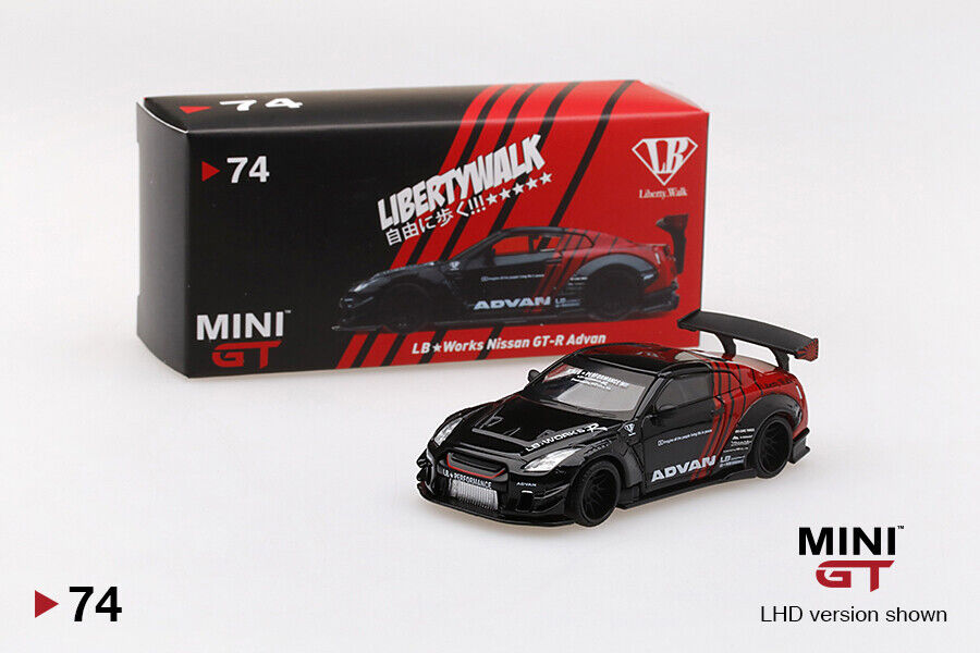 MINI GT 74 Nissan GT-R Advan Japan Limited Edition MINIGT | eBay MINI GT 74 Nissan GT-R Advan Japan Limited Edition MINIGT | eBay