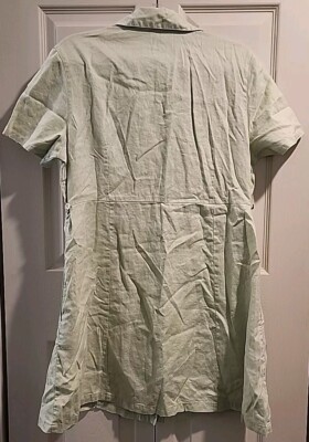 halter plain mini a line pinafore dress Anya Linen Halter Mini Dress / Oat Marle | MESHKI