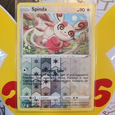 Spinda 141/195 Reverse Holo Silver Tempest Pokemon Card NM