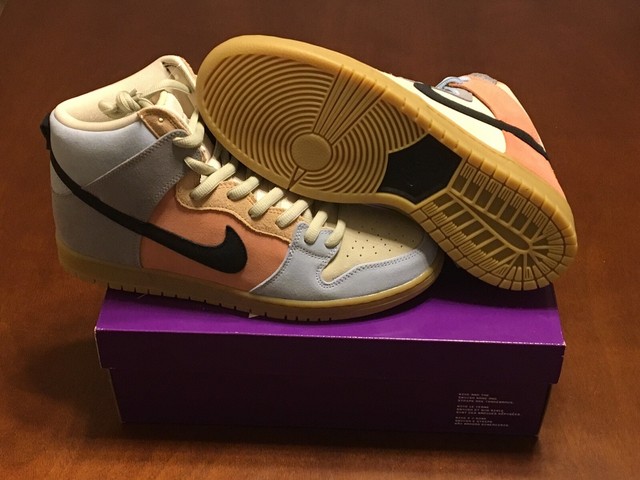 Nike SB Dunk High Pro Spectrum Particle Grey/Black CN8345 001 Size 11.5 Easter | eBay