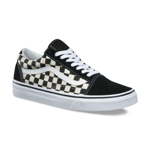 checkered vans old skool mens