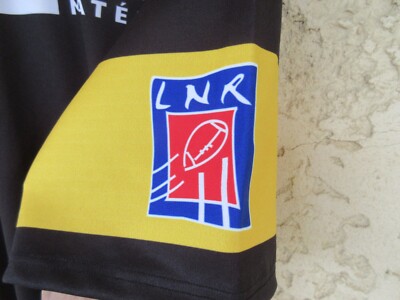 Maillot Rugby SCA Albi Eldera Supporter - Blanc/jaune/noir - Taille XXXXL (超大)