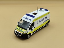 1/43 Citroën Jumper "SAMU 38" Ambulance Blanc 2012 Norev 155921 Imperfection