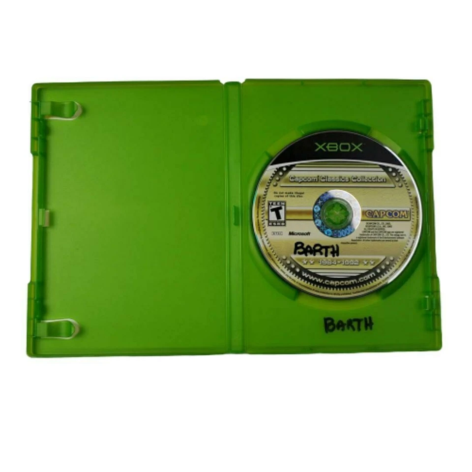 Microsoft Xbox Capcom Classics Collection Video Game (22 Arcade Classics, 2005) - Image 2 of 3