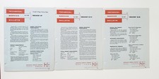 Vintage Monsanto Product Information Bulletins Paper Pamphlet Employee Manual