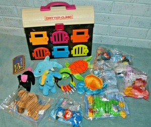 Critter Clinic Battat B. Vet Animal Hospital Keys with extra Pets Mcdonalds Ty | eBay