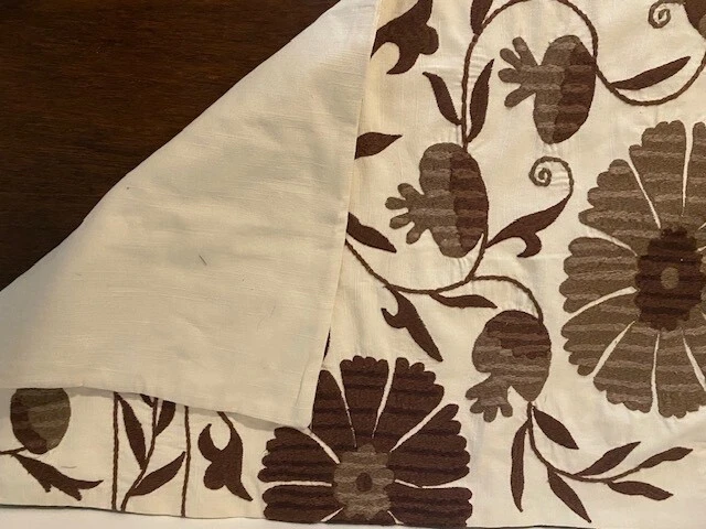 Pottery Barn Montrose Suzani Embroidered Lumbar Pillow eBay