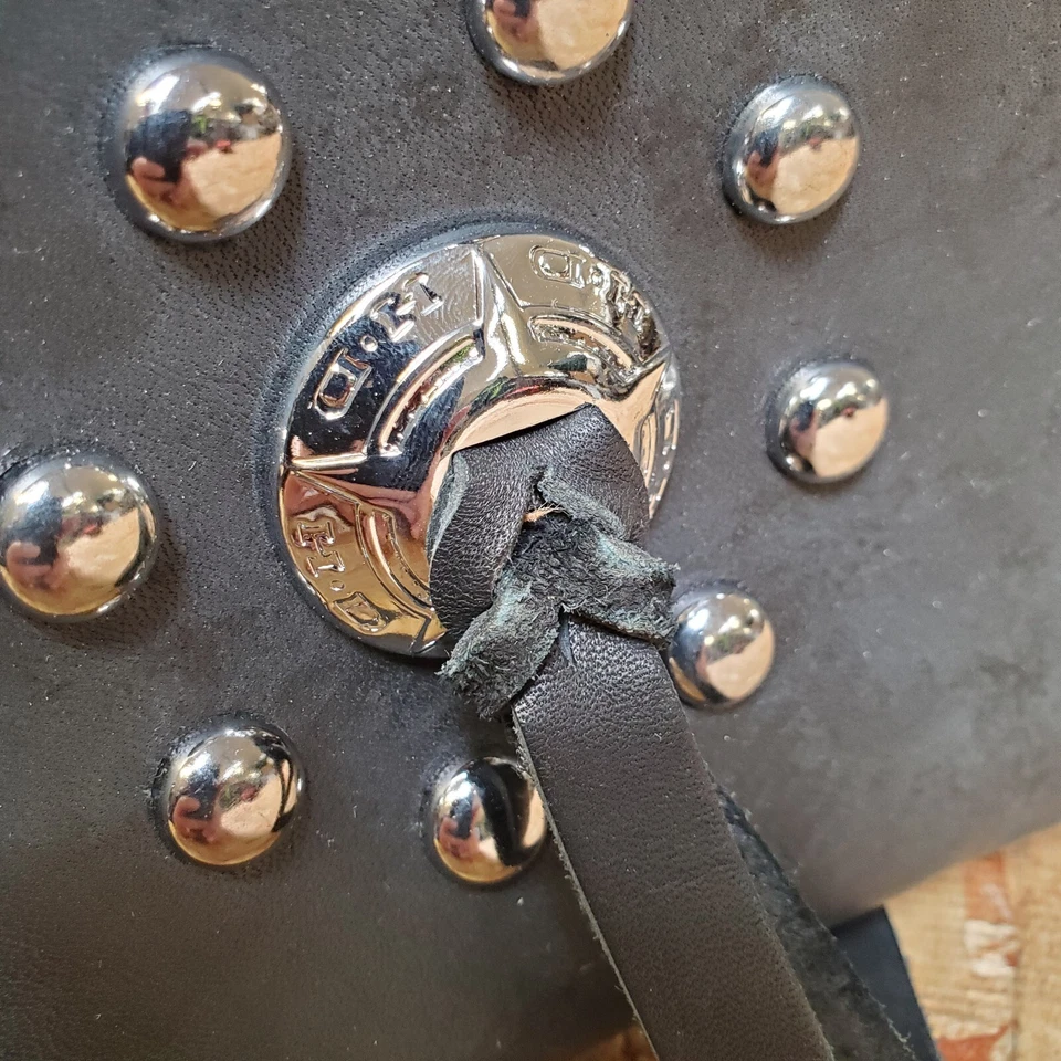 Harley-Davidson Softail Leather Toolbox Left Side NOS 64218-94 - Image 3 of 4