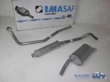IMASAF Auspuffanlage komplett für Opel Corsa A 1.0 + 1.2 1990-1992| Rohr+MSD+ESD