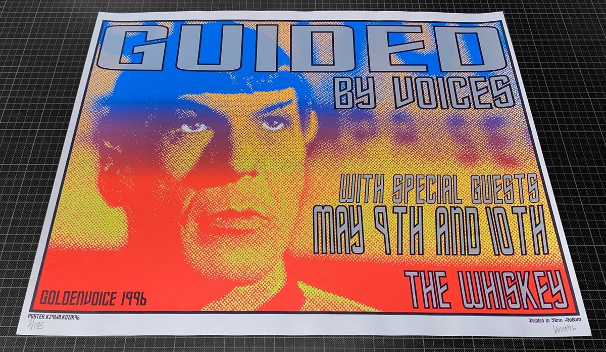 FRANK KOZIK - GUIDED BY VOICES - S&N POSTER | eBay
