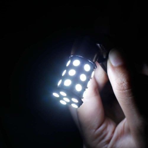 For Chevy Corvette C2 C3 C4 1156 BA15S LED Reverse Light Bulbs 6000K White 2PC - Picture 5 of 11